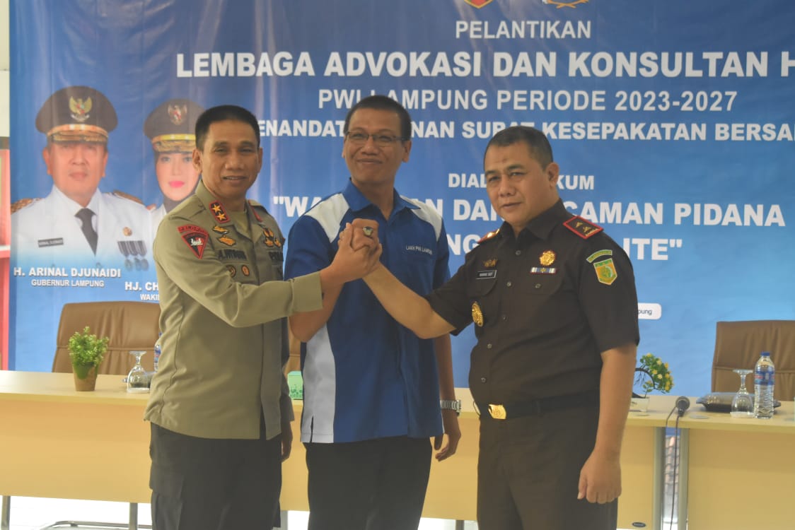 Pengurus LAKH PWI Lampung Resmi Dilantik.