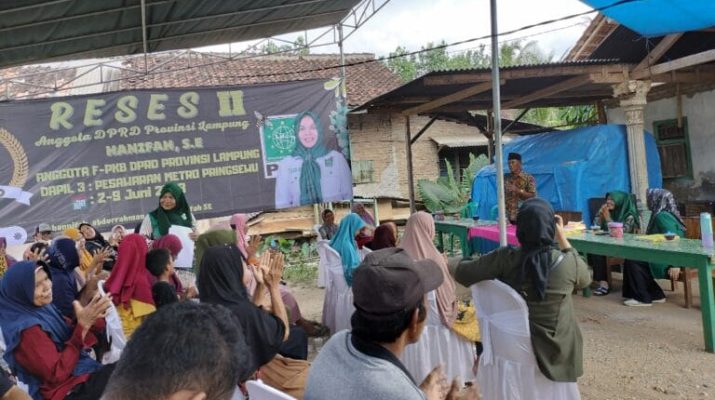 Anggota DPRD Lampung  Serap Aspirasi Di Reses Tahap II