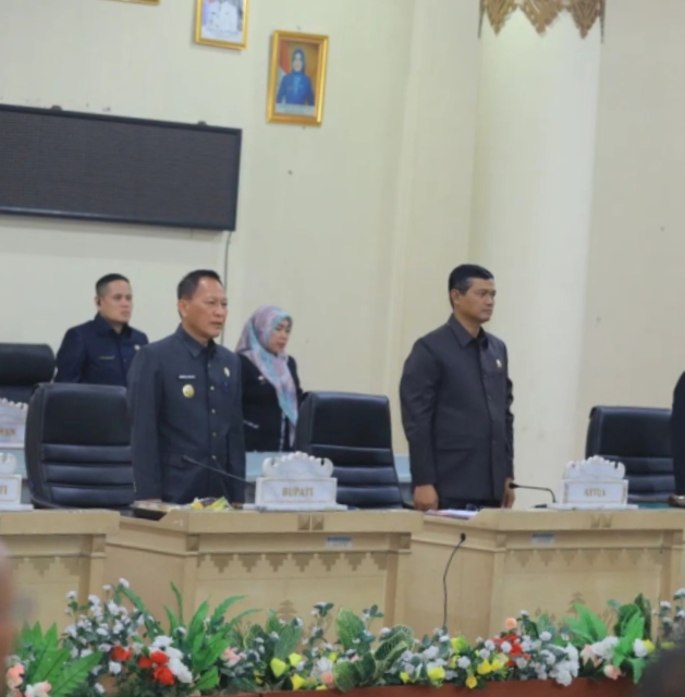 Rapat Paripurna DPRD tentang Perubahan APBD TA 2023 Kabupaten Tulang Bawang